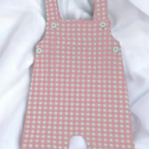 Mono Bebé Vichy Rosa