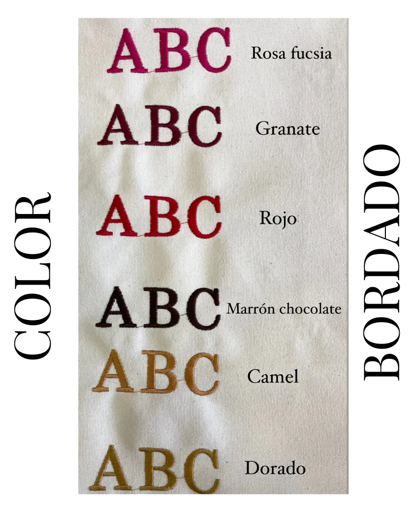 Funda personalizada Federica granate - Imagen 4