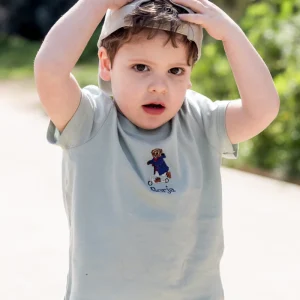 Camiseta personalizada Oso Patinete niño (3M a 14 años)