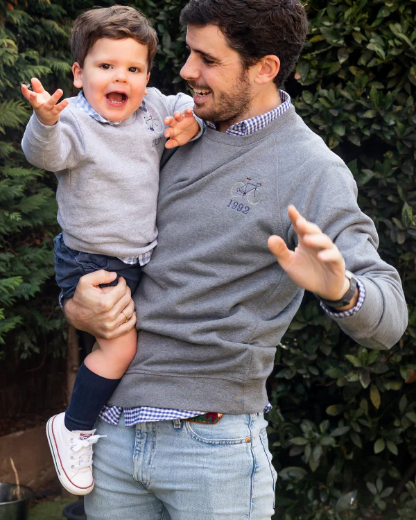 Pack Sudadera personalizada adulto + niño bici - Imagen 5
