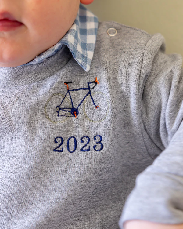 Pack Sudadera personalizada adulto + niño bici - Imagen 3