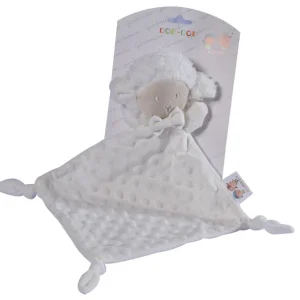 Dou dou personalizado ovejita blanco | Bordado con nombre