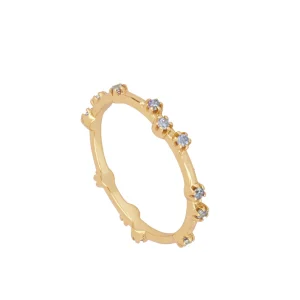 Anillo Irregular Tanzanita
