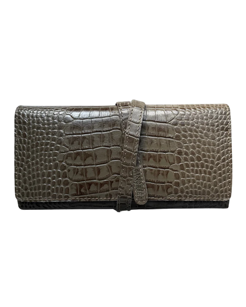 Pack de joyero Croco Taupe + funda de gafas Croco Taupe - Imagen 5