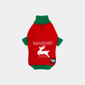 Suéter navidad Reno estrellas